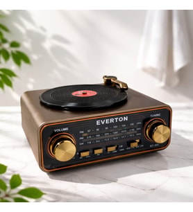 RT-604 Bluetooth’lu Nostaljik 3 Bant Radyo & Müzik Çalar (1500mAh Bataryalı)