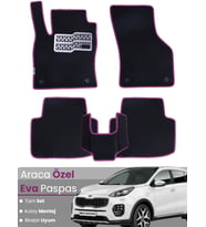 KİA SPORTAGE (2015-2021) Uyumlu EVA Paspas Tam Set–Araca Özel,Kolay Montaj,Su Geçirmez