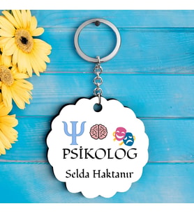 Psikolog Özel İsimli Anahtarlık