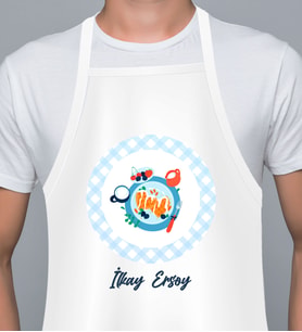 Kişiye Özel En İyi Chef- Aşçı Mutfak Önlüğü MO086E