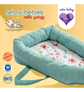 E&E Baby Masajlı Relax Pilli Bebek Reflü Yatağı - Standart Standart