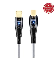 ScHitec 6A 25W Type-C to Lightning 1Metre Hızlı Data ve Şarj Kablosu Beyaz YK255B