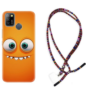 INFINIX Smart 4 5 6 Zero 8 S5 Pro Kılıf Boyun Asklı Rasta Silikon Dişlek 1615