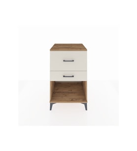 Kronos Komodin 2 Çekmeceli 60x59x96 Çam-Aytaşı