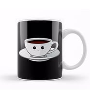 Kawaii Coffee Cup Funny Anime Caffeine Japanese Kupa Bardak Porselen