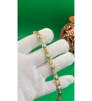 Xuping Rose Gold Kuyumcu İşçilik Kadın Çelik Bileklik (Altın)