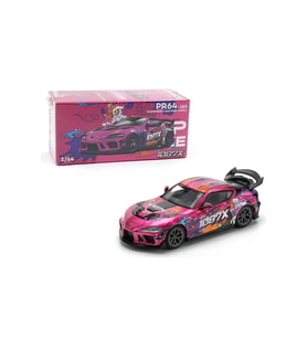 Pop Race Toyota GR Supra DarwinPro 66G WBK Supra 1087X 1:64 Model Araba PR64-285
