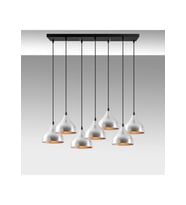 Pergamino Sıralı Retro Avize RA-AVZ- 6438-95-60 (Krom)