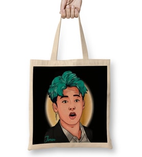 Kpop Cool Jimin Bts 01 Bez Çanta Uzun Saplı
