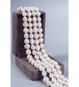 İnci Doğal Taş Barrok 13x18mm Dizi