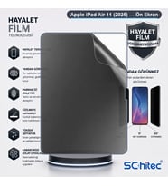SChitec Apple iPad Air 11 (2025) Uyumlu Ön Yüzey Hayalet Privacy Hidrojel Ekran Koruyucu
