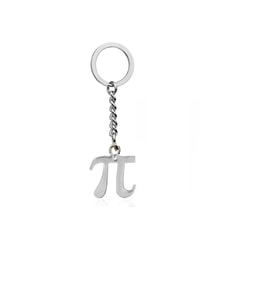 Pi Sayısı Matematik Anahtarlık (Çok Renkli)