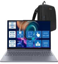 Lenovo Ideapad 5 2-In-1 16AIL10 Intel Core Ultra 7 255H Aı 16GB 512GB SSD 16" Wuxga  IPS 300NITS Intel® Arc™ 140T WIN11PRO Dokunmatik +Digital Pen2 Taşınabilir Bil 83KS002ATRP02+ZETTAÇANTA