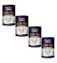 Nutri Canin 400Gr %92 Yaban Domuz Etli Tatlı Patatesli HipoAlerjenik Tahılsız 4Adet Yaş Köpek Maması
