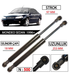 Bagaj Amortisörü Mondeo Sedan 1996+