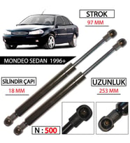 Bagaj Amortisörü Mondeo Sedan 1996+