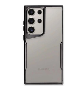 Samsung Galaxy S24 Ultra Kılıf Boyi Silikon Kapak - Siyah