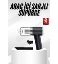 Oto Araç Ev Taşınabilir El Tipi Süpürge Mini Araç Süpürgesi Vakumlu