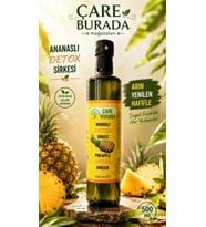 ÇareBurada - Ananslı Detoks Sirke 500 Ml (Sandaloz Sakızı & Avokado Yaprağı & Yeşil Elma Kabuğu)