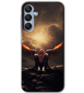 Galaxy A35 Kılıf HD Desen Baskılı Kılıf - Wings of Power