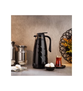 Kitchenhouse Mimoza Cam Termos 1,5 L-siyah