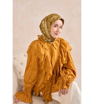 Silk Home Twill İpek Desenli Eşarp 11526