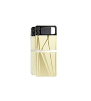 Samsung Galaxy Z Flip 3 Uyumlu Zore 3D Standart 2 in 1 Arka Koruyucu