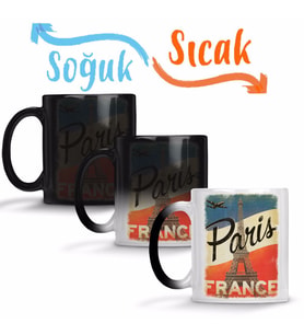 Franca Paris Sihirli Kupa Bardak Porselen