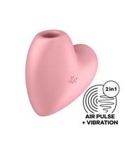 Satisfyer Cutie Heart Emişli Vibratör Rose