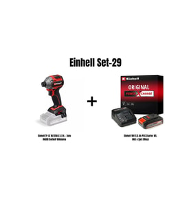 Einhell Set-29(Einhell TP-CI 18/250-C Li BL Akülü Darbeli Vidalama+18V 2,5 Ah Akü & Şarj Cihazı)