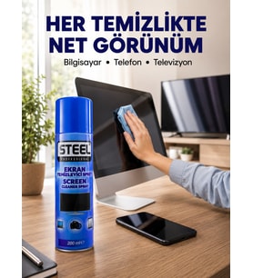 Parmak İzi ve Tozu Kolayca Temizleyen Ekran Temizleyici