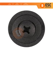 Honda için 10 Adet Plastik Klips 90688 SB0 003
