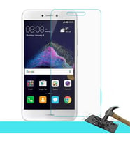 Huawei P9 Lite 2017 Uyumlu Ekran Koruyucu Screen Protector Tempered Glass Kristal Netliğinde %100 HD Görüntü, Yüksek Kalite Kırılmaz Temperli Cam (Şeffaf)