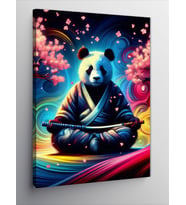 Kanvas Tablo Zen Panda