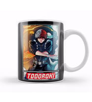 Todoroki Fanart Kupa Bardak Porselen