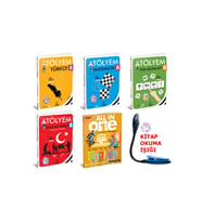 Arı Yayıncılık 8 Sınıf Tüm Dersler Beceri Temelli Sorularla Atölyem Serisi Tam Set+ Hediye Lamba (Çok Renkli)