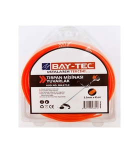 Bay-tec Tırpan Misinası Yuvarlak 3,5 Mm X 41 Metre Mk4712 Profesyonel Ürün