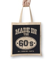 1960s Made In 60s All Genuine Parts Bez Çanta Uzun Saplı