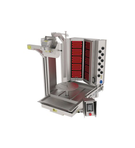 Atalay ADR-10E-GK Döner Robotu Elektrikli 10 Gözlü 120 W