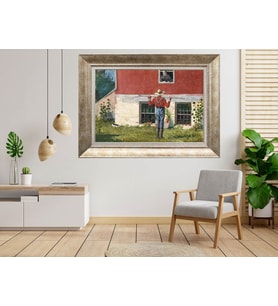 Gümüş Çerçeveli dekoratif Tablo as2130
