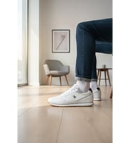 Enoch Erkek Tabanlı Retro Spor Ayakkabı Detaylı Günlük Sneaker