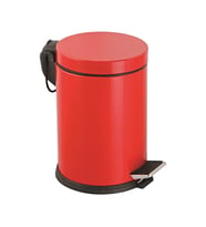 Onno Kırmızı Pedallı Kovası 5 Litre