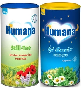 Humana Still Tee Çay 200GR Emziren - İyi Geceler Çayı 200GR (Avantaj Pk Karma 2 Li Set)