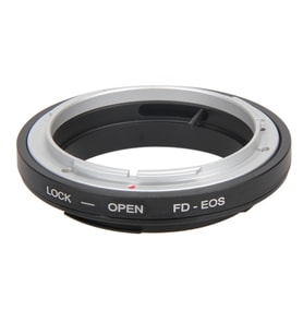 CANON EOS İÇİN, CANON FD LENS KULLANIM ADAPTÖRÜ (Siyah)