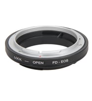 CANON EOS İÇİN, CANON FD LENS KULLANIM ADAPTÖRÜ (Siyah)