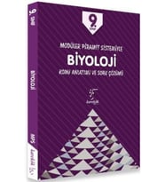 Karekök Yayınları Karekök 9. Sınıf Biyoloji Konu Anlatım Soru Çözümlü (Çok Renkli)