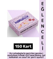 Eğlenceli Arkadaş Parti Cesur Görev Kız Kıza İtiraf Oyun Hangover İçki Oyunu-Kızlar Gecesi 150 Kart