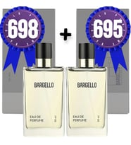 Bargello 698 Fresh Erkek Parfüm + 695 Floral Erkek Parfüm 50 ML EDP