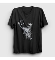 Presmono Unisex Siyah Skull Korpiklaani T-Shirt 161921tt