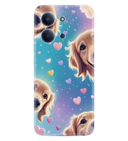 Xiaomi Redmi 15C Kılıf Boutique Baskılı Resimli Kalp ve Köpek Pcode -034